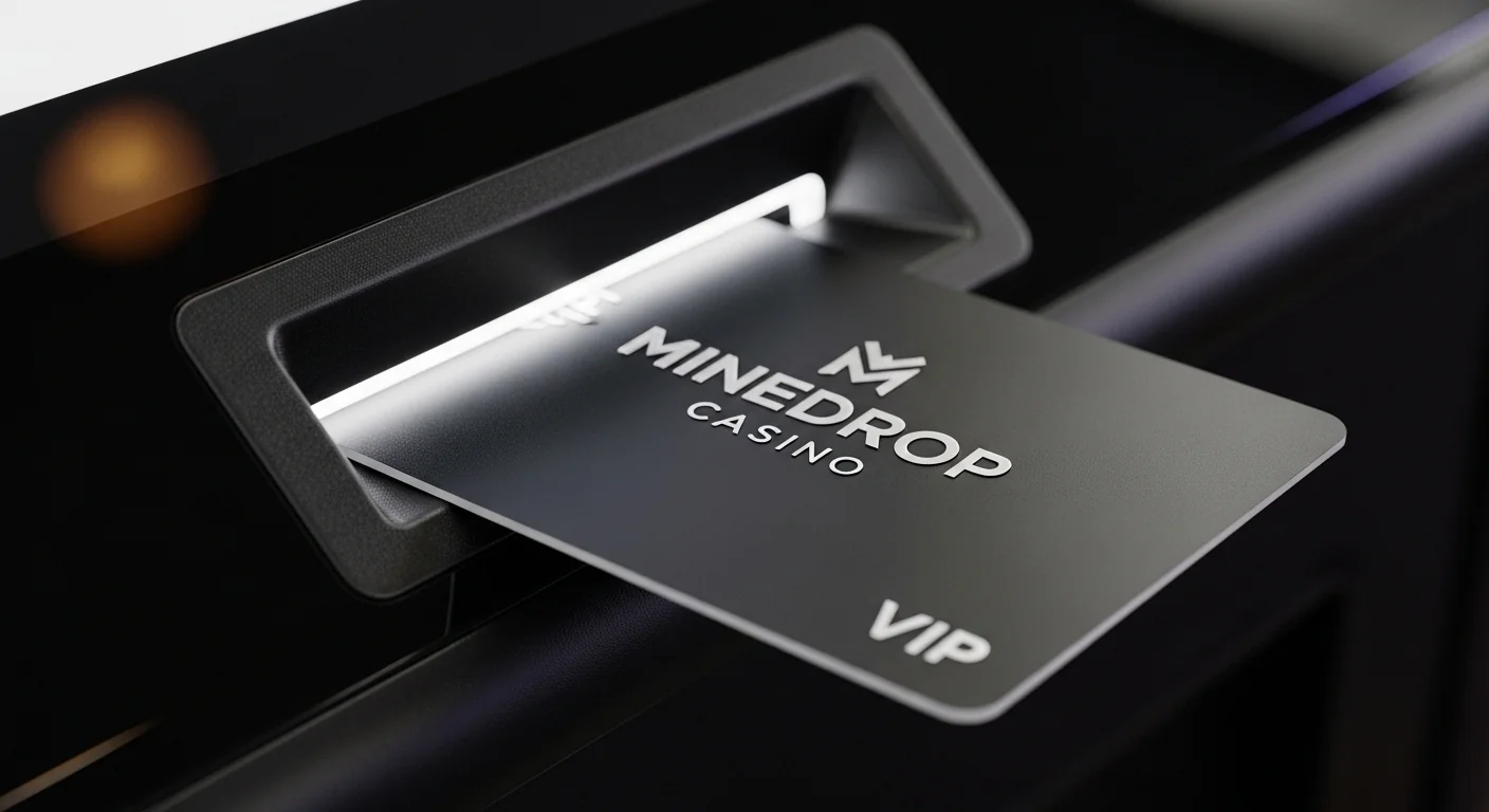 MineDrop character with mining equipment